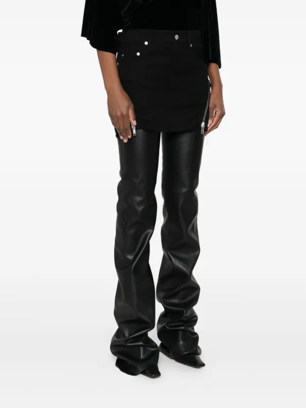 Rick Owen’s スカート Rick Owens ゴデット ウールスカート | ブラック | FARFETCH JP