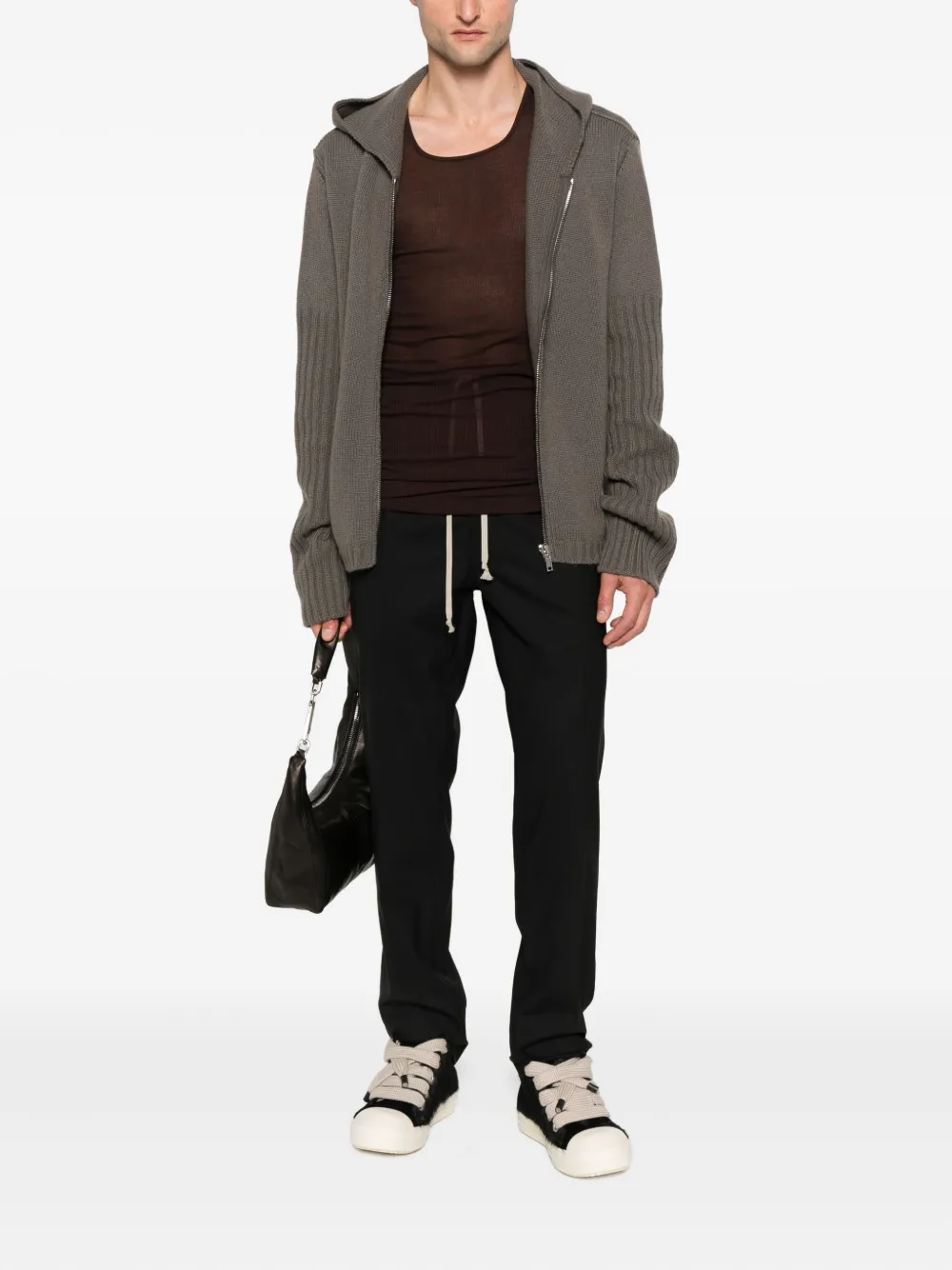 Rick Owens drawstring trousers Zwart