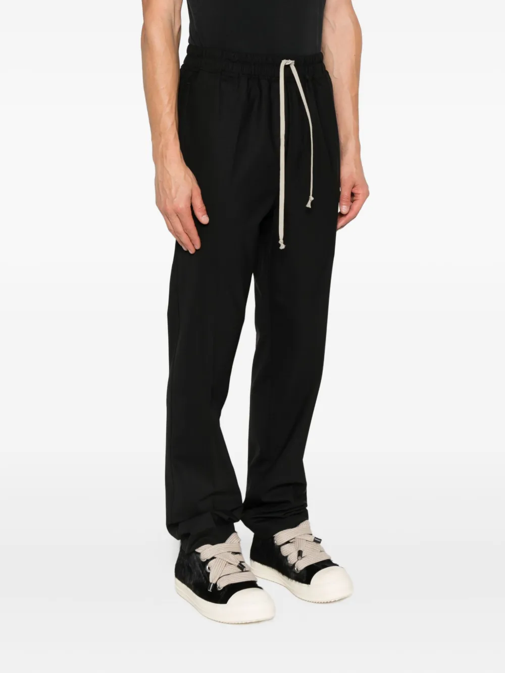 Rick Owens drawstring trousers Zwart