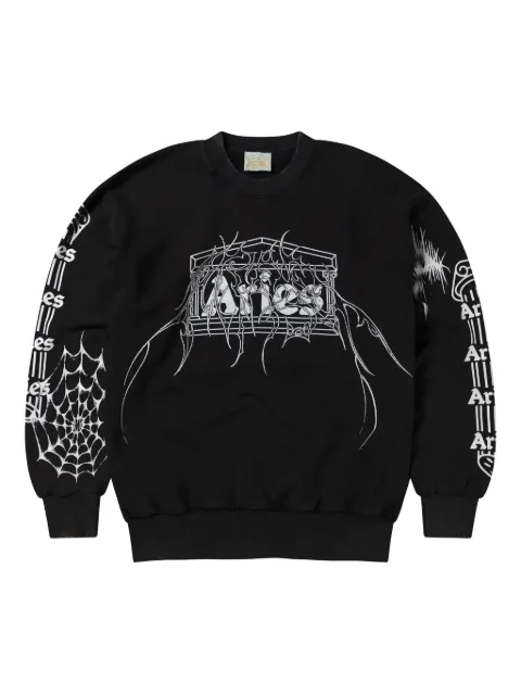 Aries spider-web sweatshirt