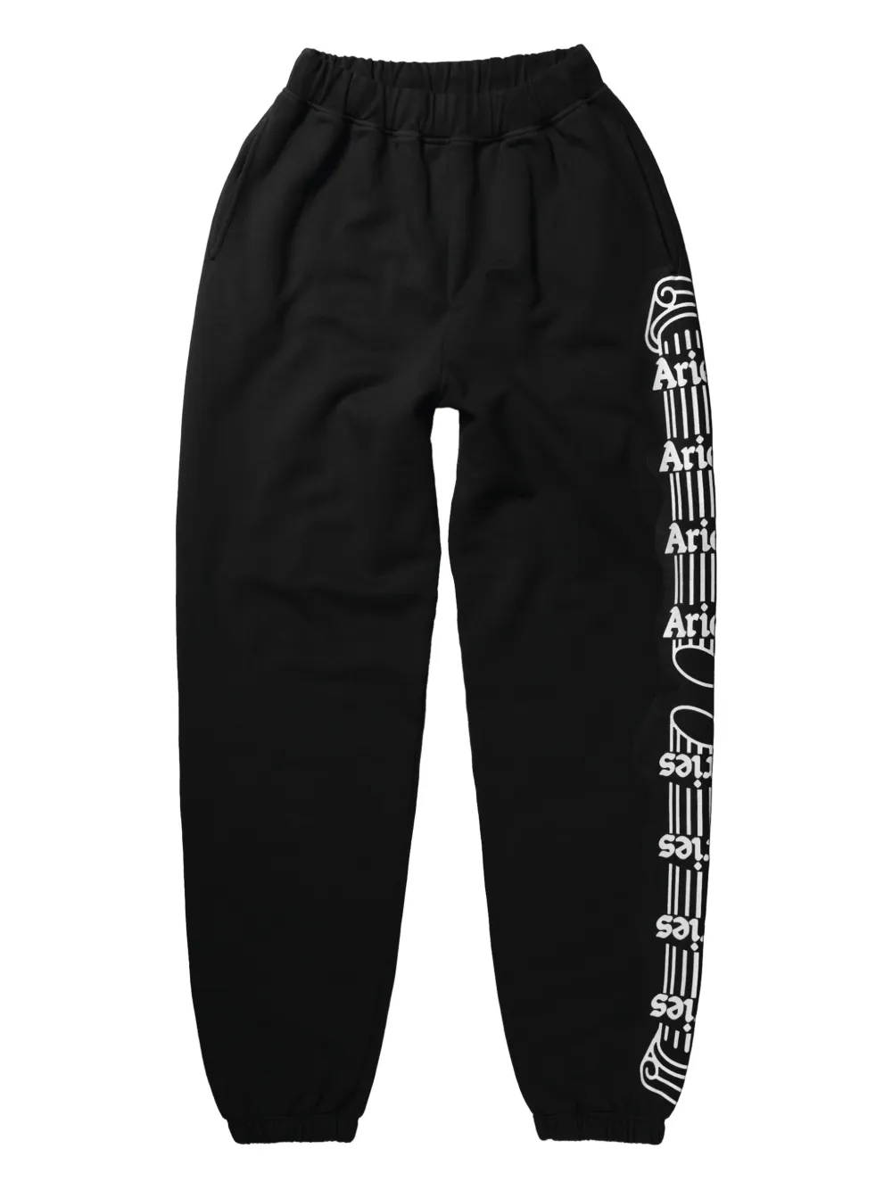 Aries logo-print sweatpants | Black | Image 1