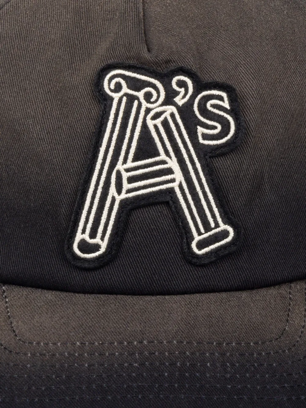 Aries Honkbalpet met borduurwerk BLACK