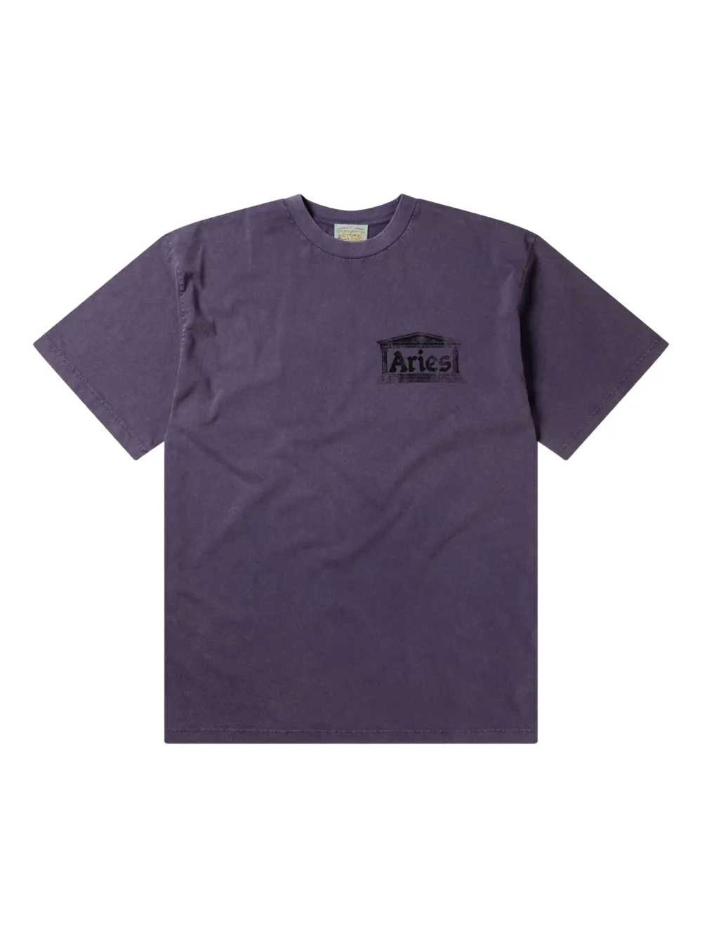 Aries playera con logo estampado | morado | Image 1