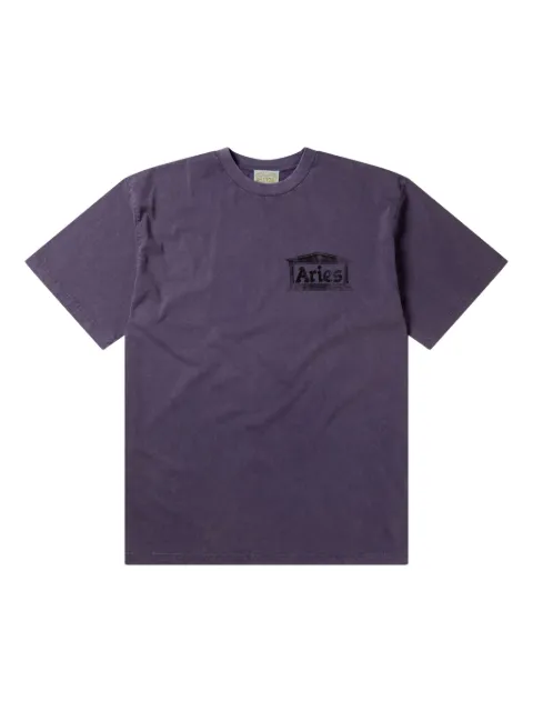 Aries logo-print t-shirt