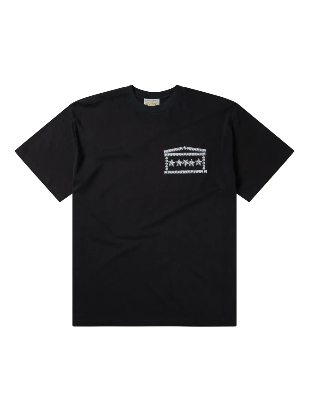 Aries playera con apliques de estrella | negro | Image 1
