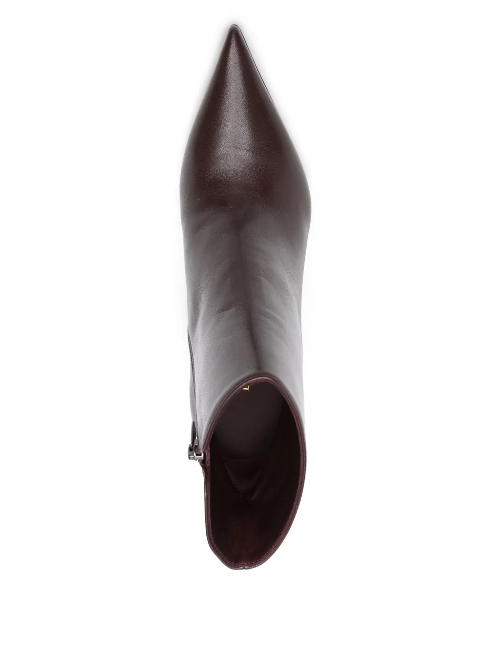 Le Silla 80 mm Bella stiletto laarzen met puntige neus Rood