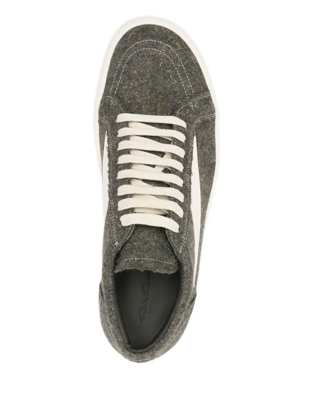 Rick Owens panelled sneakers Grey