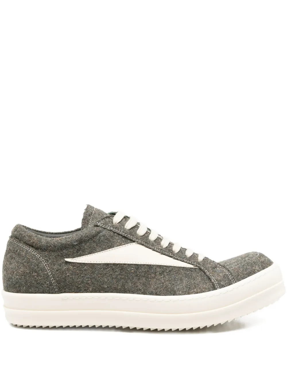 Rick Owens panelled sneakers | Grey | Image 1
