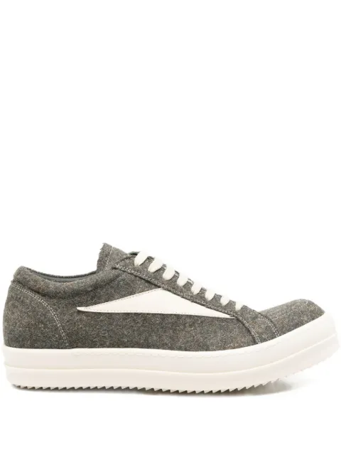 Rick Owens panelled sneakers