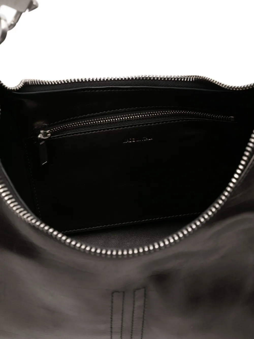 Rick Owens Leren schoudertas Zwart