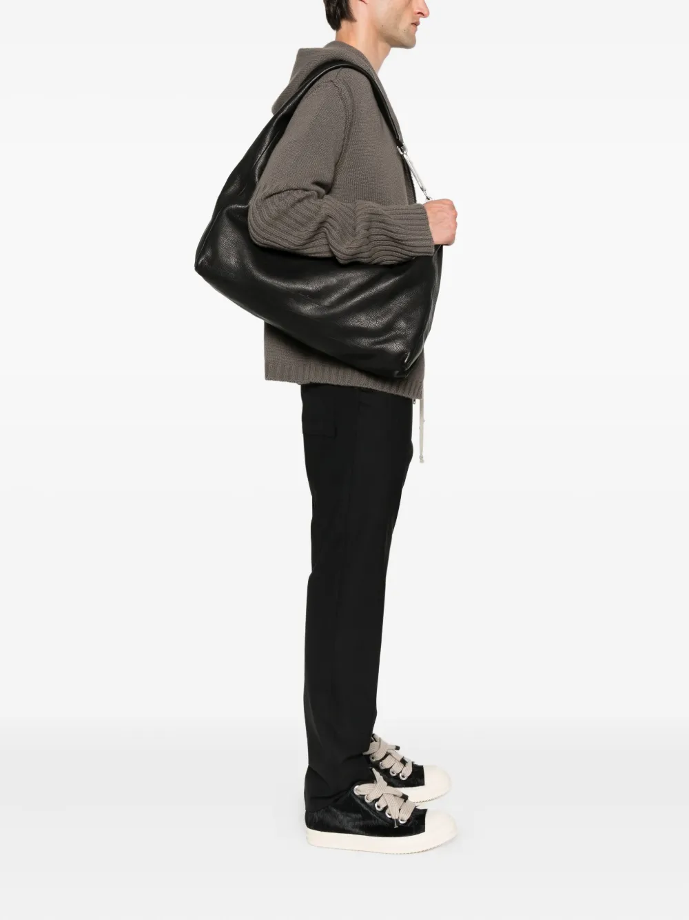 Rick Owens Gemini zip-fastening leather shoulder bag | Women | Image 2