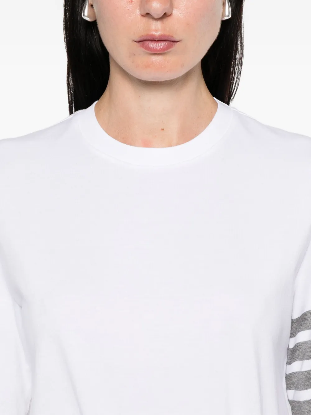 Thom Browne Katoenen T-shirt Wit