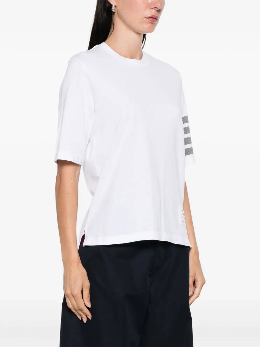 Thom Browne Katoenen T-shirt Wit