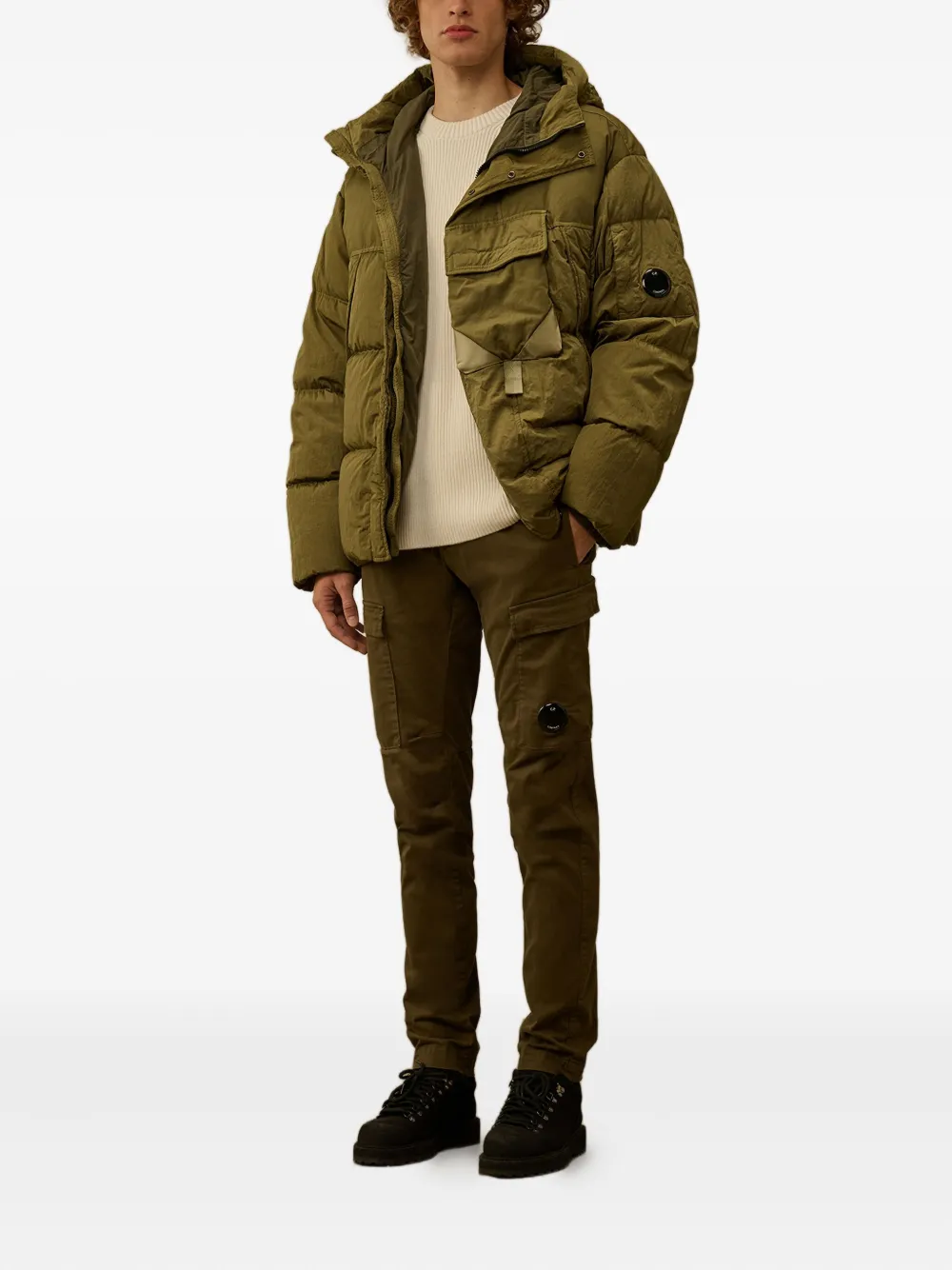C.P. Company ribbed sweater - Beige