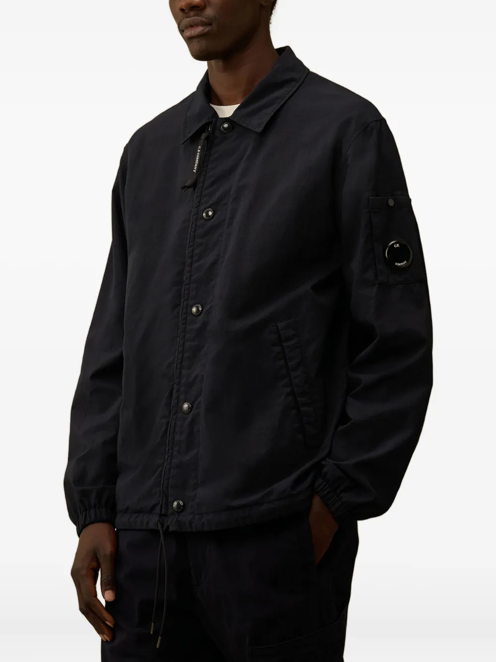 C.P. Company lens-pocket button jacket Zwart
