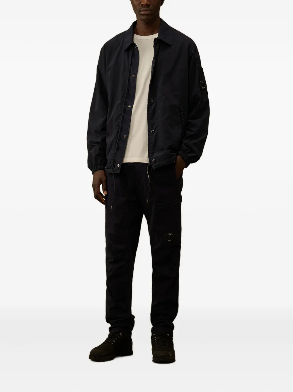 C.P. Company lens-pocket button jacket Zwart