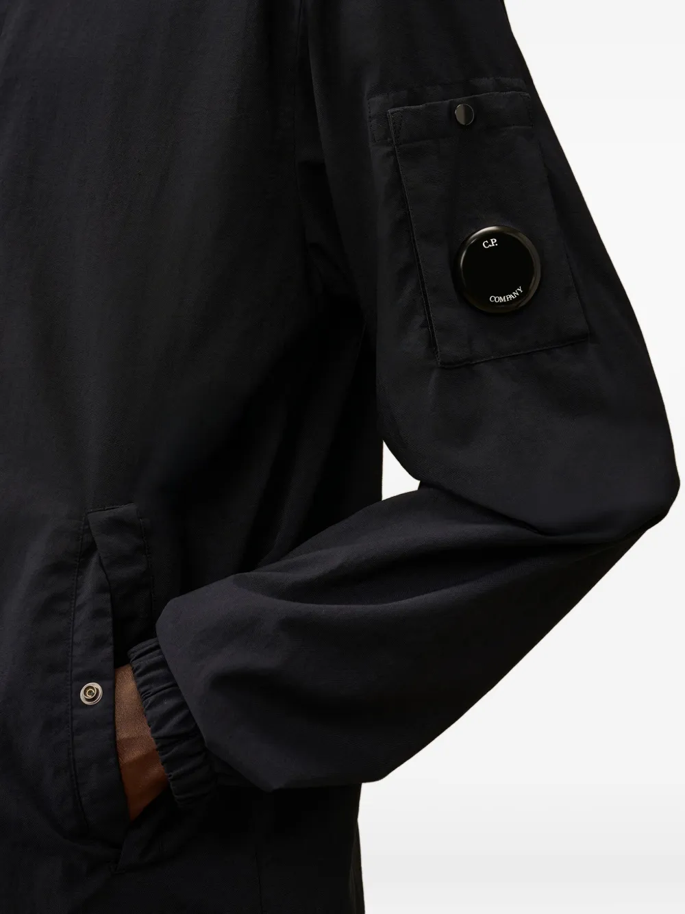 C.P. Company lens-pocket button jacket Zwart