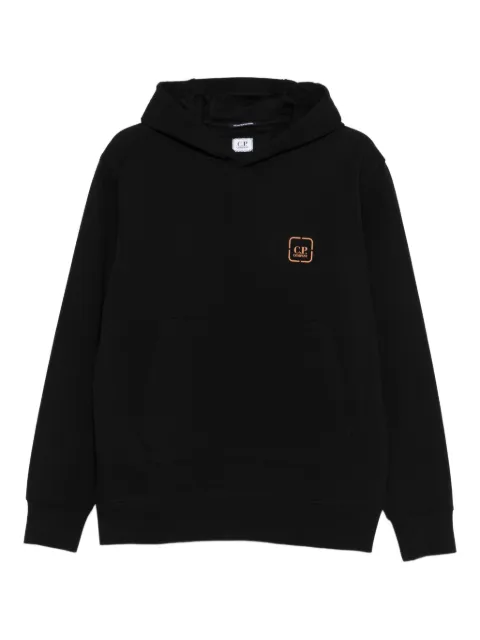 C.P. Company logo-patch hoodie