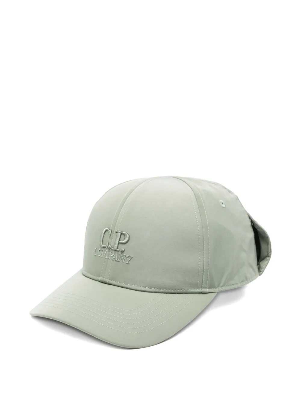 C.P. Company Goggle-detail baseball cap | Green | Image 1