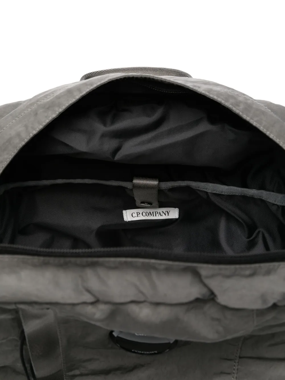 C.p. Company Lens-detail Backpack In Gray