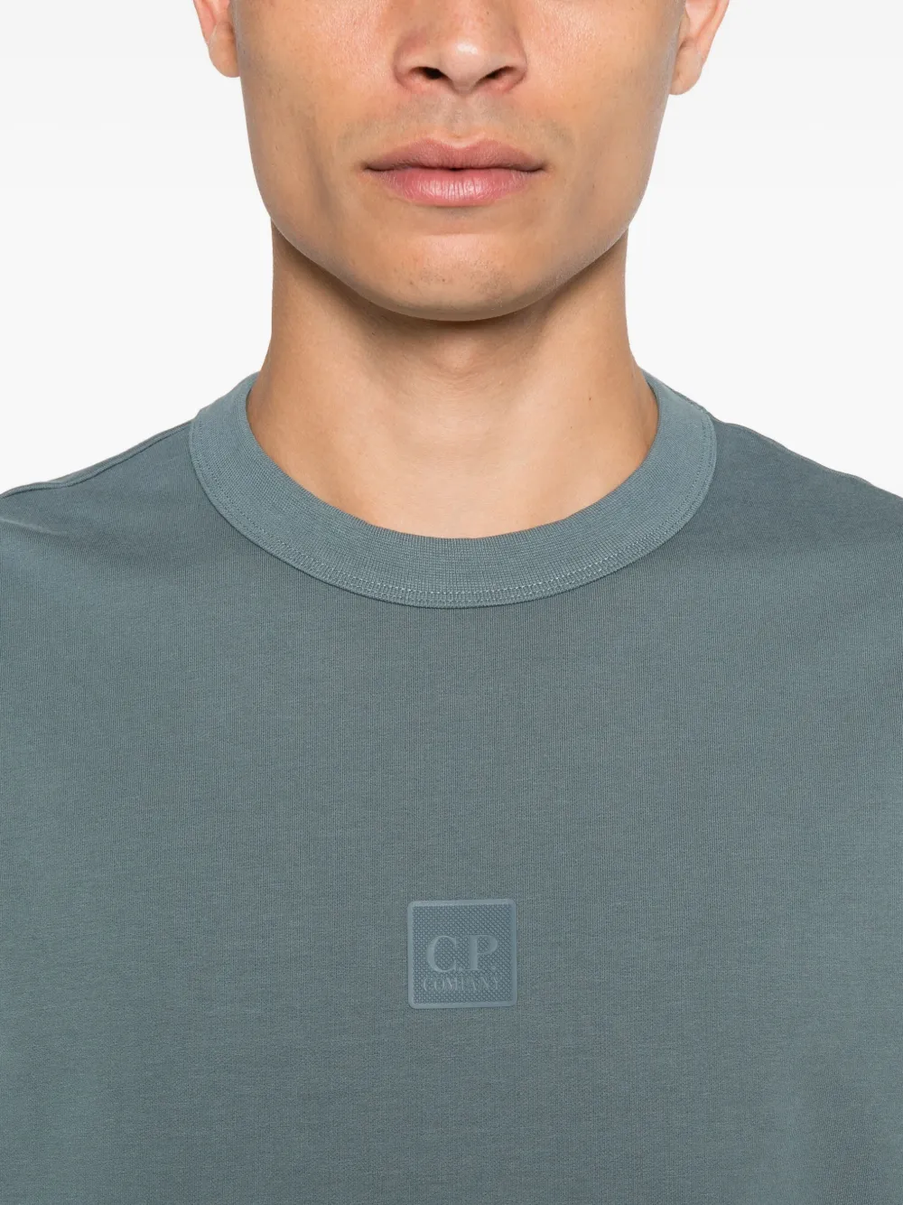 C.P. Company Sweater met logodetail Blauw