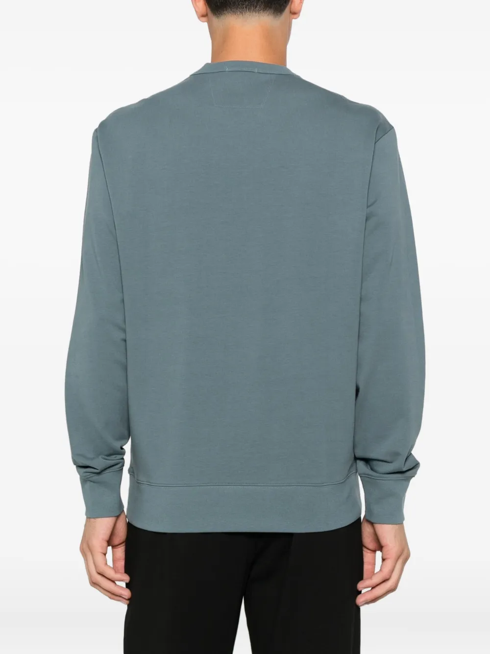 C.P. Company Sweater met logodetail Blauw