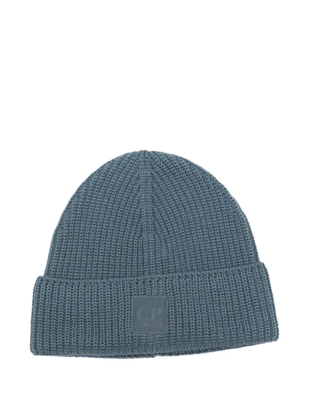 C.P. Company Geribbelde muts Blauw