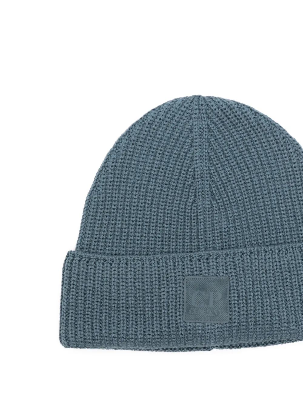 C.P. Company Geribbelde muts Blauw
