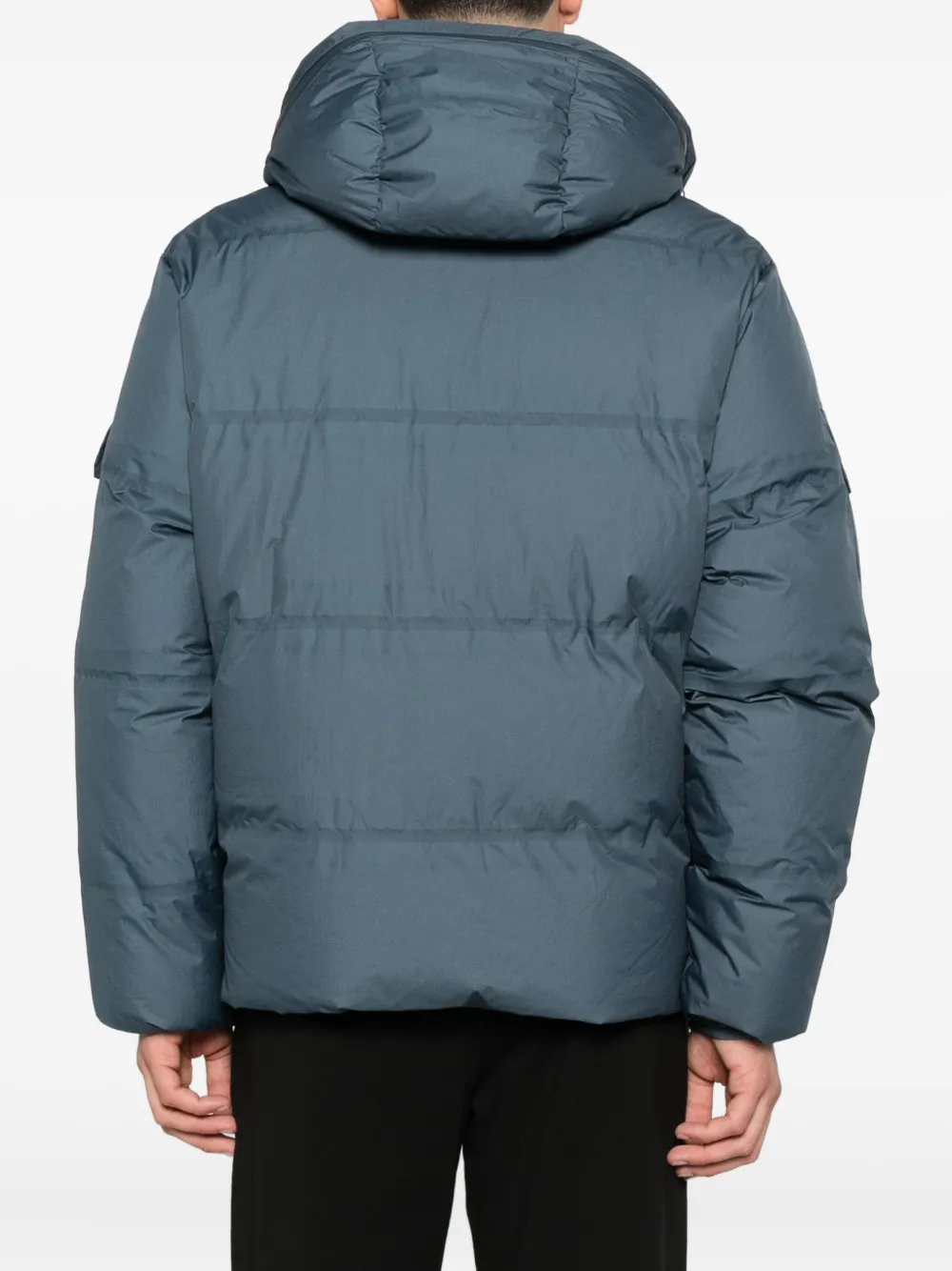 C.P. Company Gewatteerd jack met capuchon Blauw