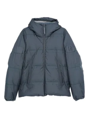 C.P. Company フーデッド ダウンベスト | ブルー | FARFETCH JP