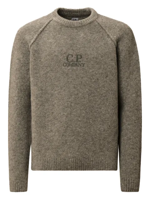 C.P. Company logo-embroidered sweater