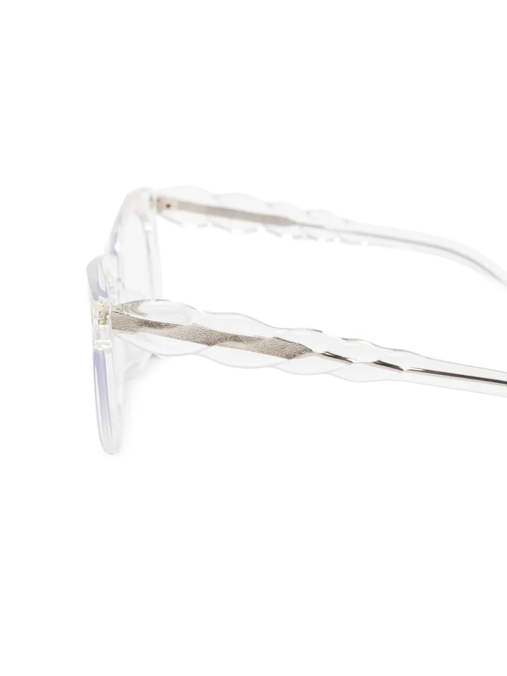  Megane And Me Square-frame Glasses - Neutrals 