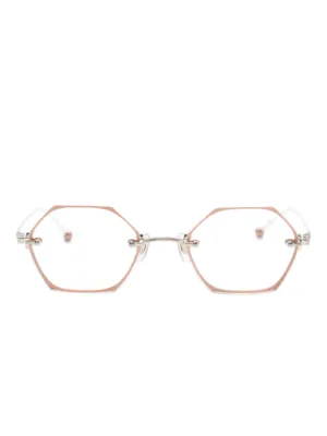 Megane And Me Carrie 眼鏡フレーム | ホワイト | FARFETCH JP