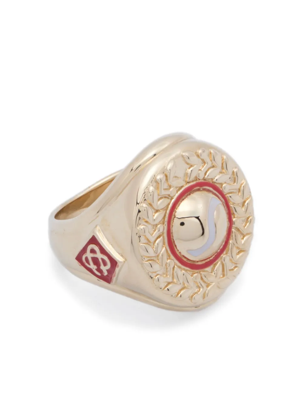 Casablanca Sports Medallion signet ring | Gold | Image 1