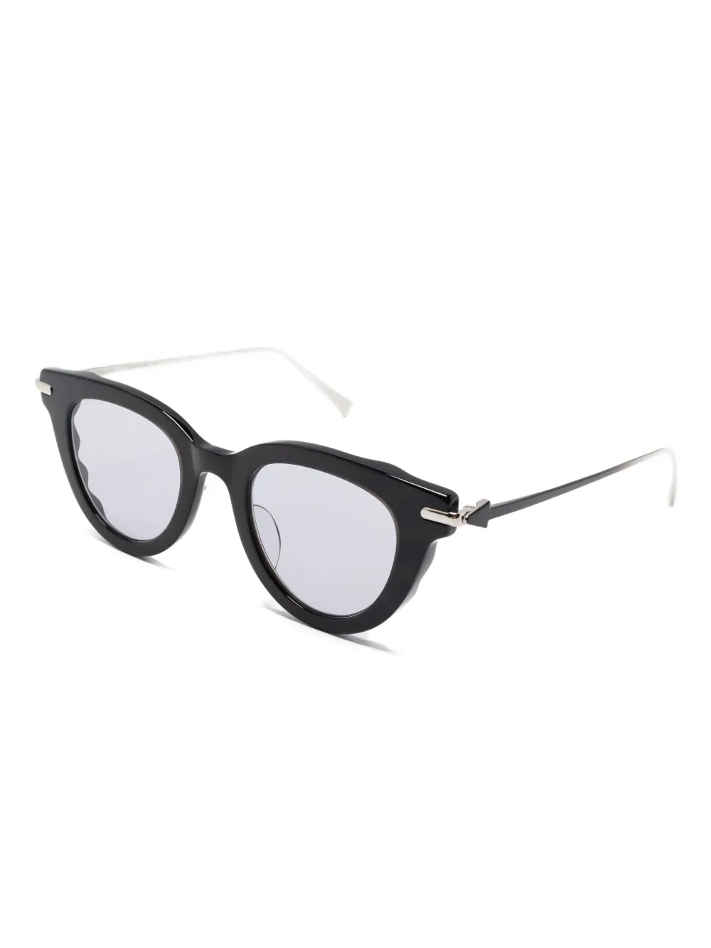 Megane and Me Tess cat-eye sunglasses Zwart