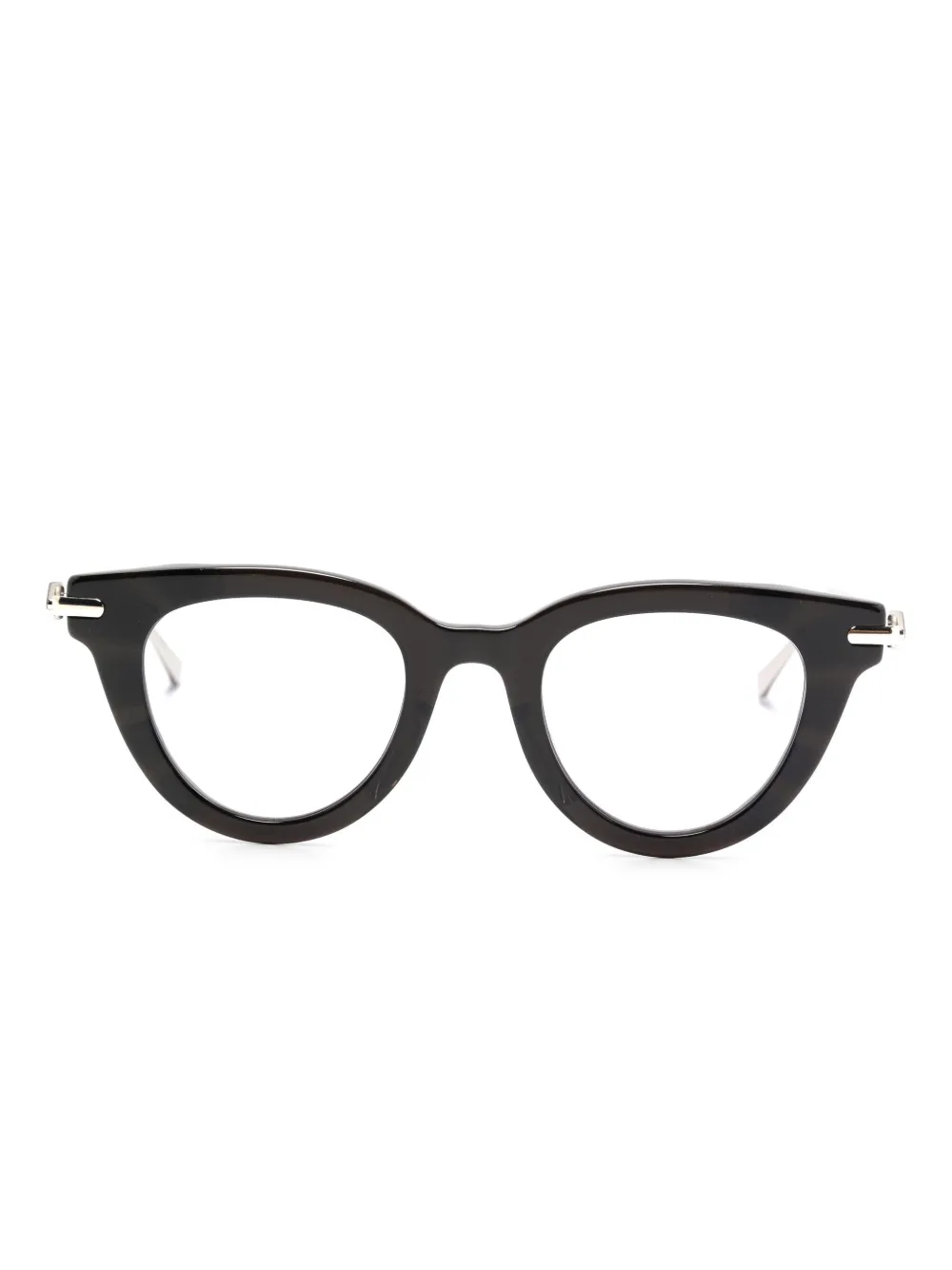 Megane and Me Tess zonnebril met cat-eye montuur Zwart