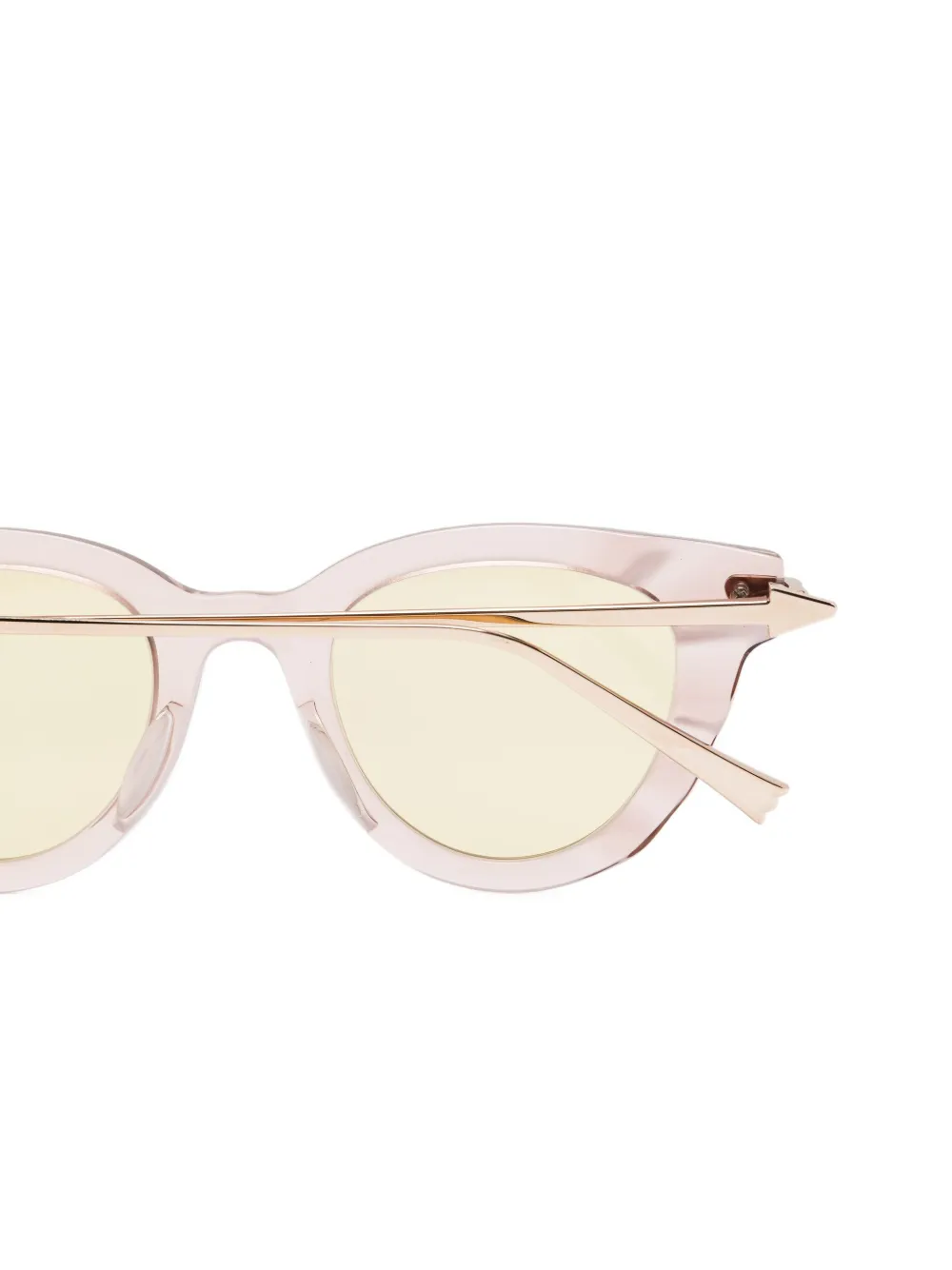 Megane and Me Tess zonnebril met cat-eye montuur Roze