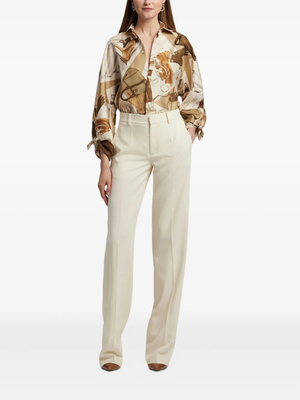 Ralph Lauren Collection Pantalon Beige