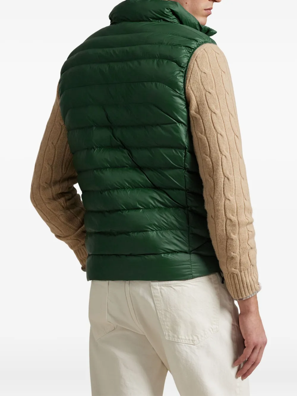 Polo Ralph Lauren Bodywarmer met geborduurd logo Groen