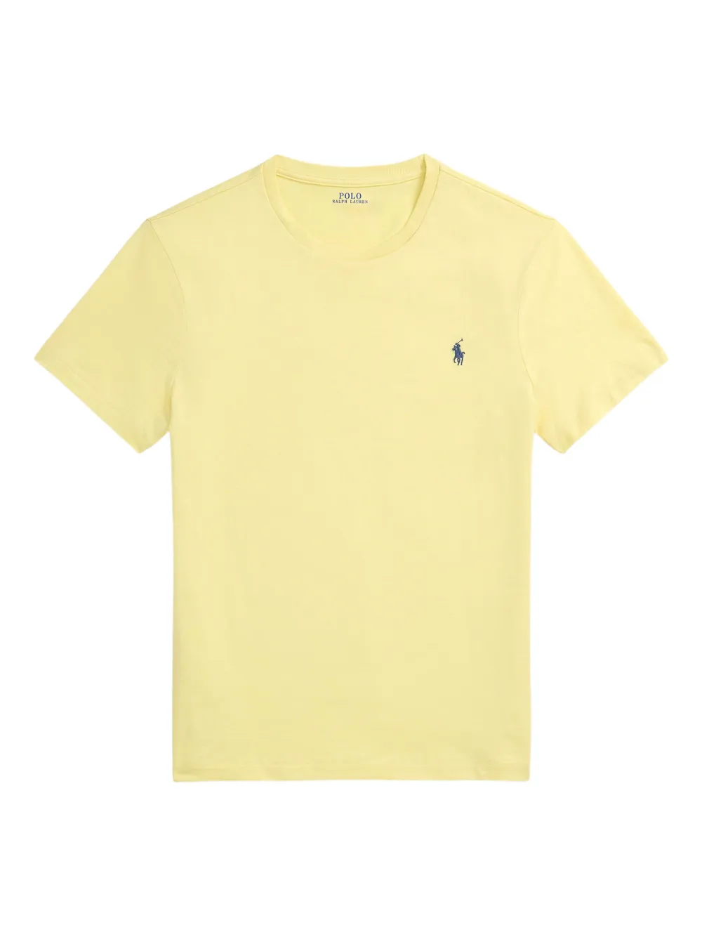 Polo Ralph Lauren T-shirt met logo en ronde hals Geel