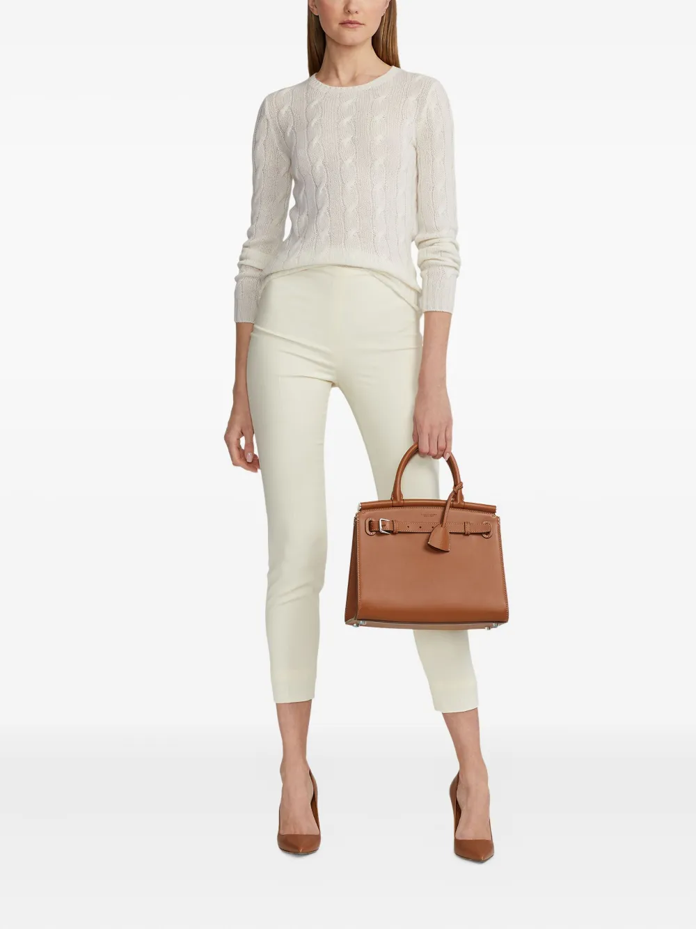 Ralph Lauren Collection cable-knit sweater | Knitted Sweaters | Image 2