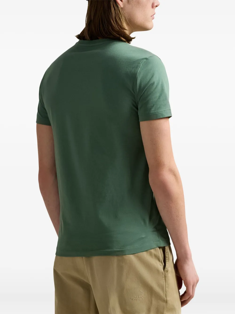 Polo Ralph Lauren T-shirt met geborduurd logo Groen