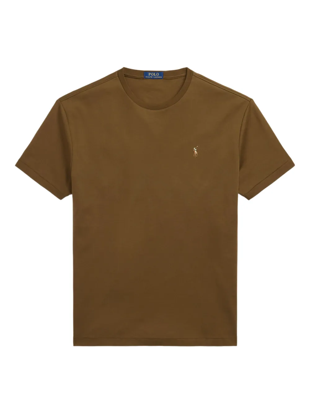 Polo Ralph Lauren T-shirt met borduurwerk Bruin
