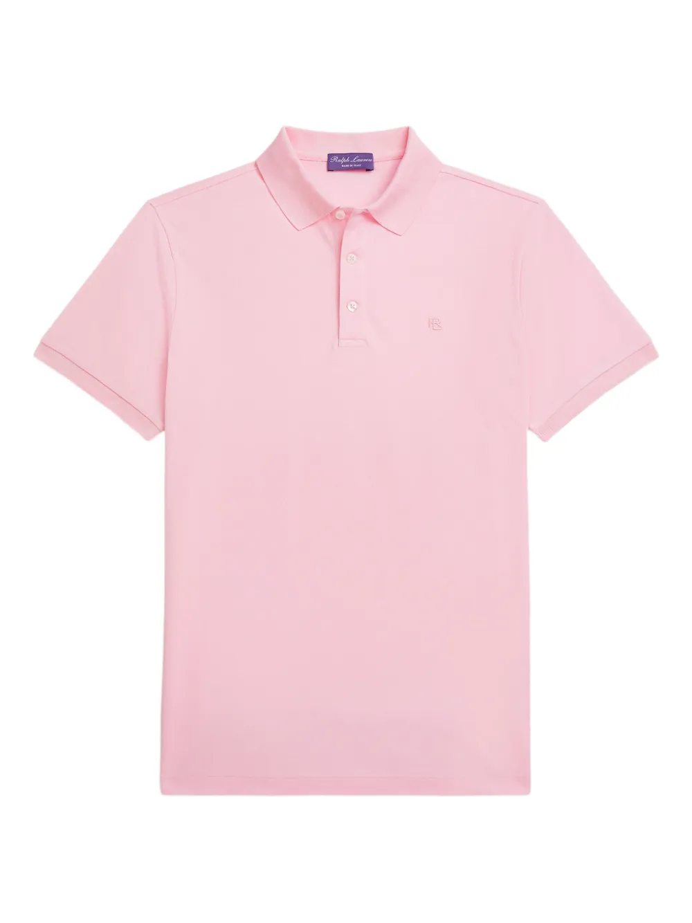 Ralph Lauren Purple Label Poloshirt met geborduurd logo Roze