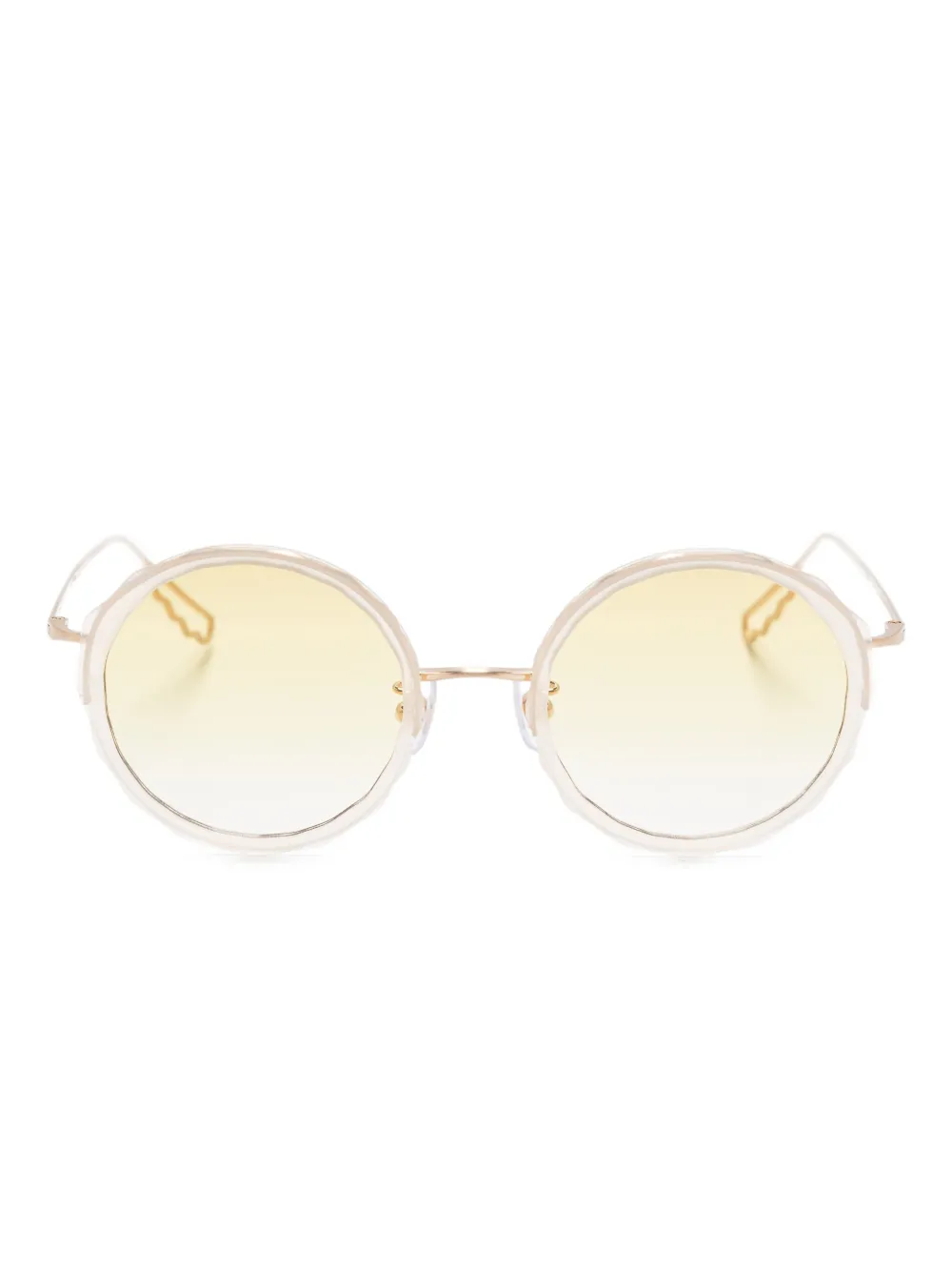 Megane and Me Gina round-frame sunglasses - Oro