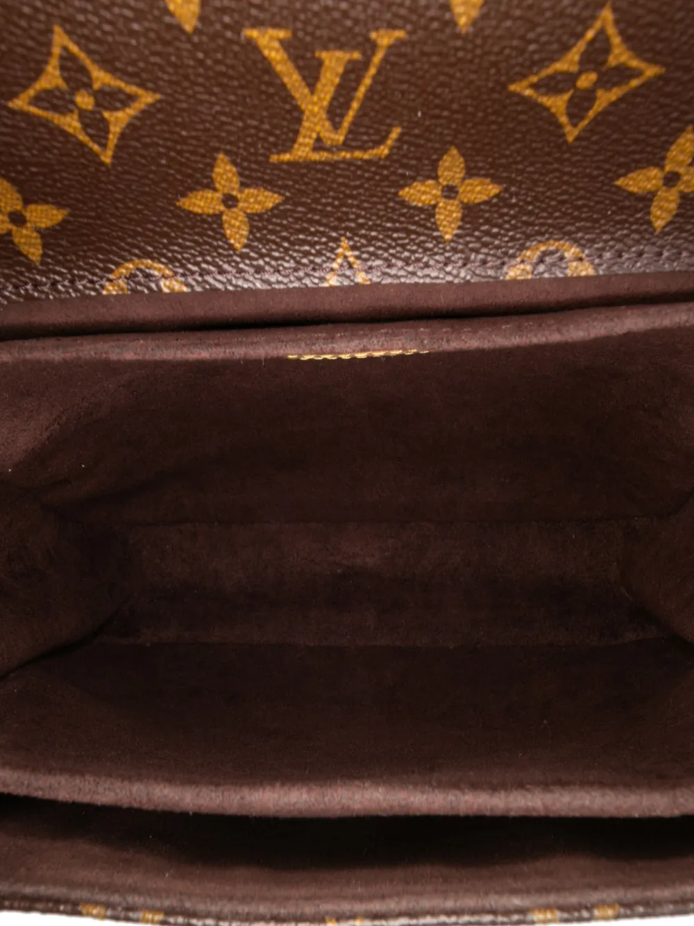 Pre-owned Louis Vuitton 2021-2025 Monogram Pochette Metis Satchel