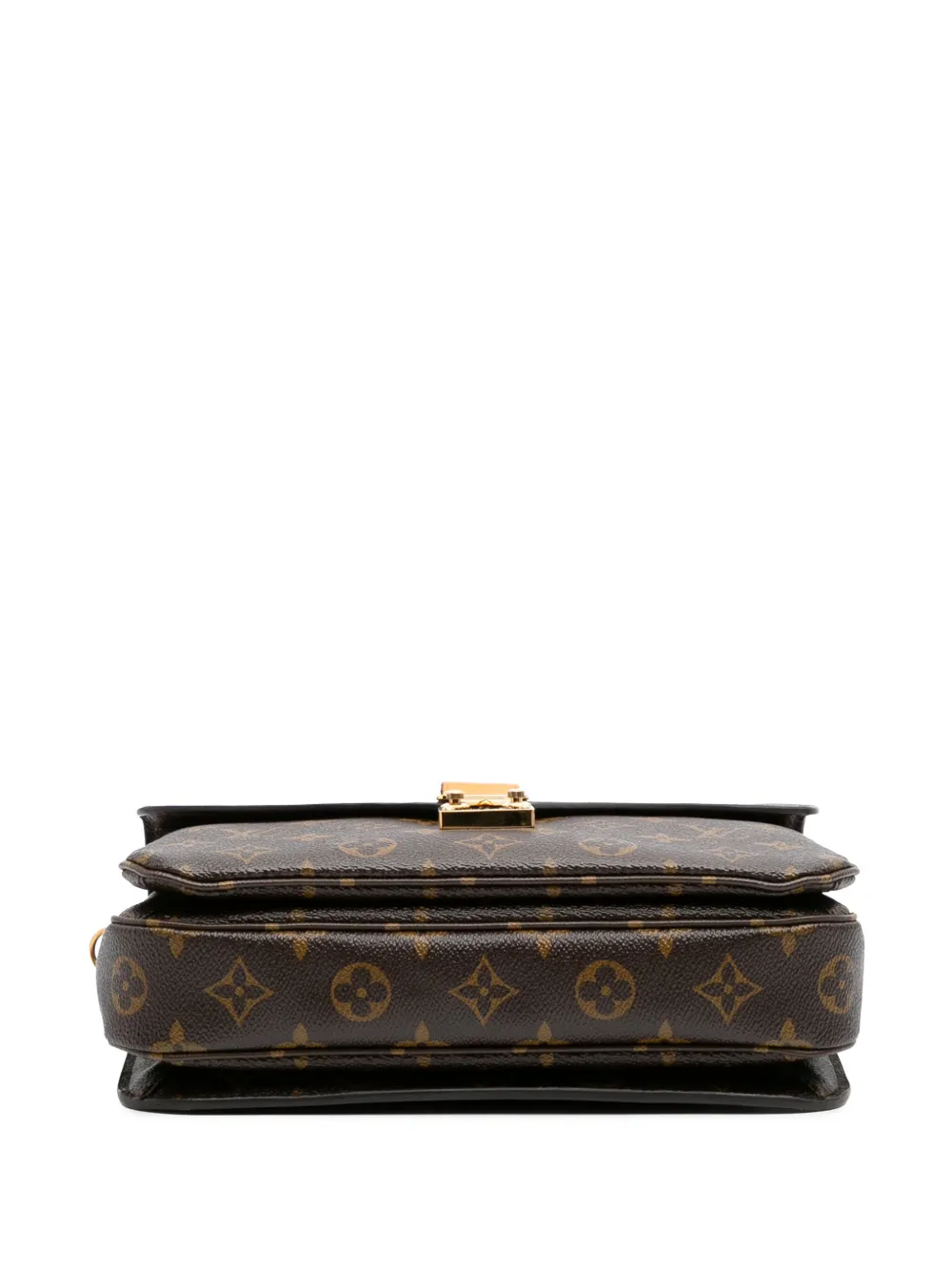 Pre-owned Louis Vuitton 2021-2025 Monogram Pochette Metis Satchel