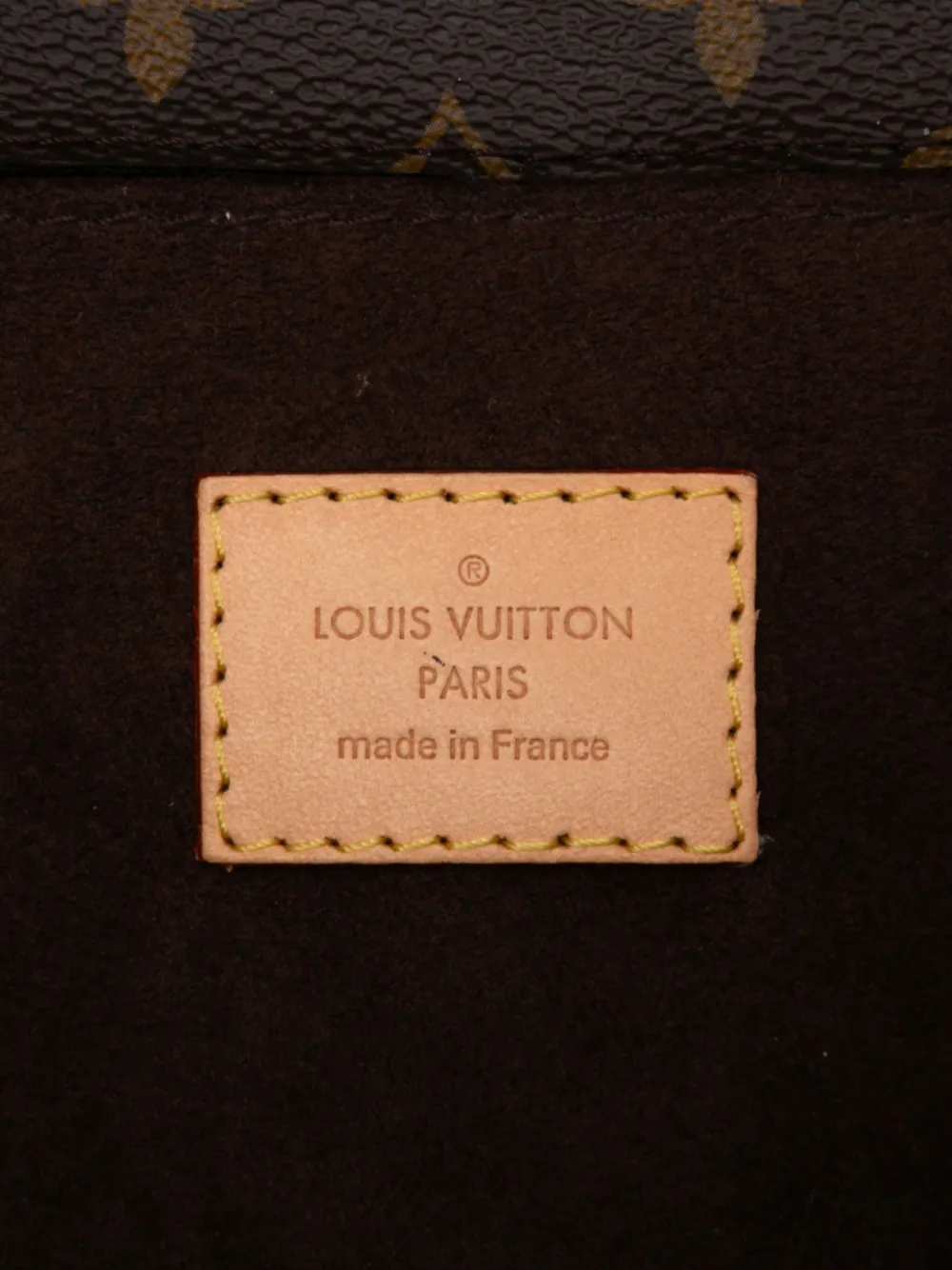 Pre-owned Louis Vuitton 2021-2025 Monogram Pochette Metis Satchel