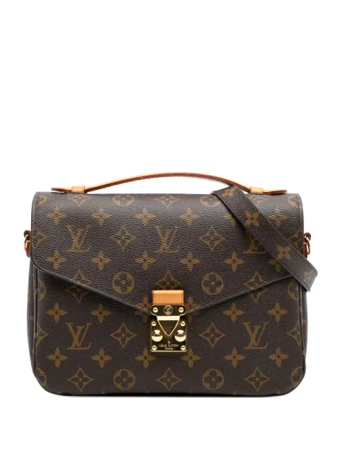 Louis Vuitton Pre-Owned 2021-2025 Monogram Pochette Metis satchel