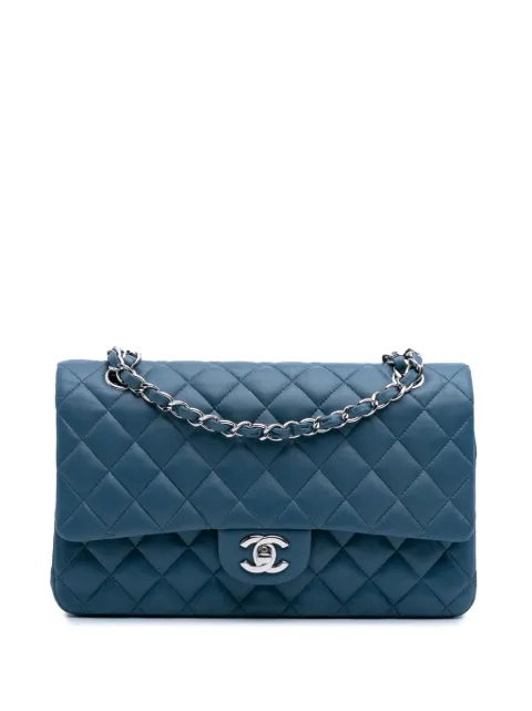 CHANEL Pre-Owned bolsa de hombro Classic Double Flap mediana de piel de cordero 2012-2013